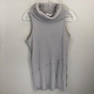 ASTR The Label Gray Turtleneck Sweater Tank‎ S